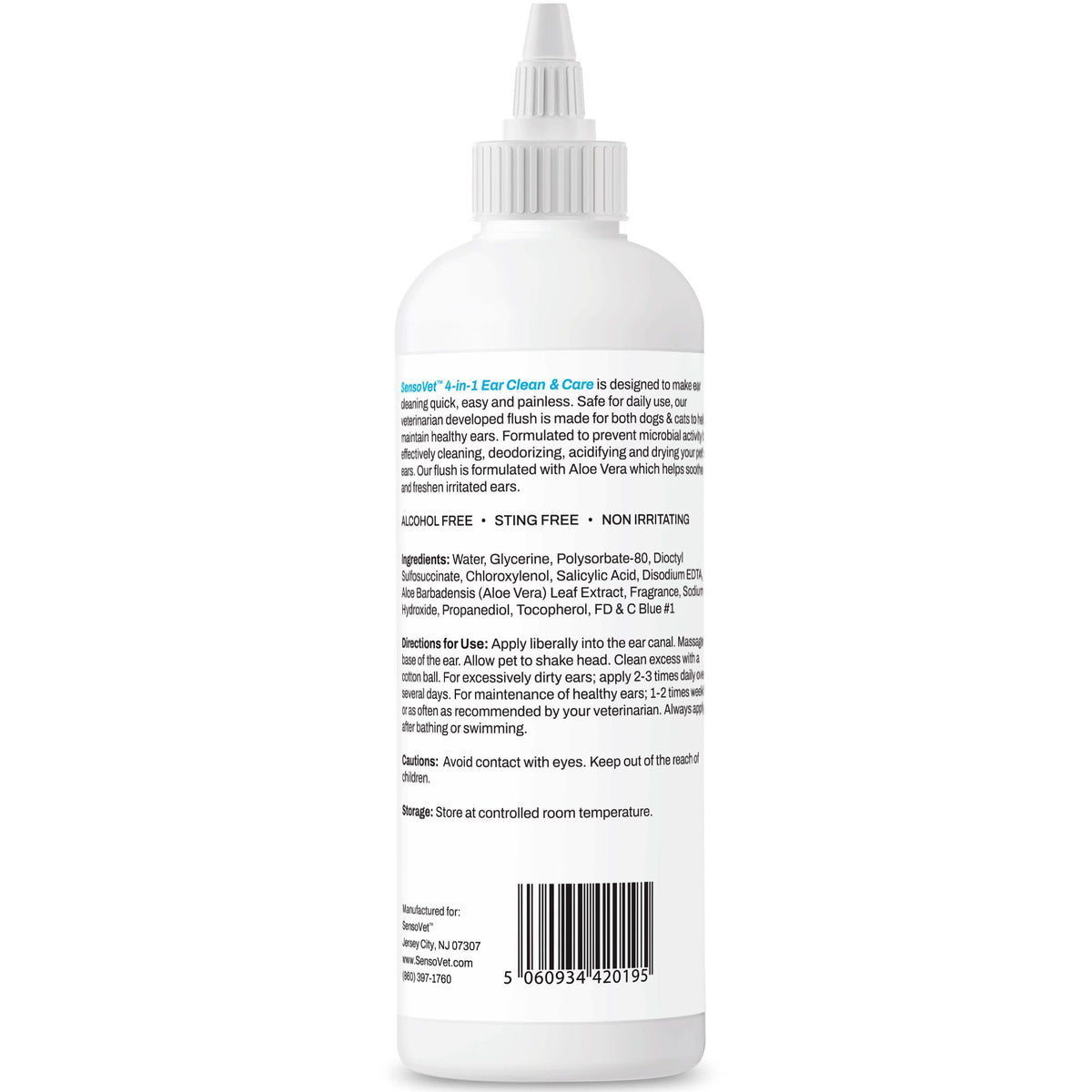 Antimicrobial Ear Clean & Care Solution for Dogs & Cats - 8 oz product detail 6