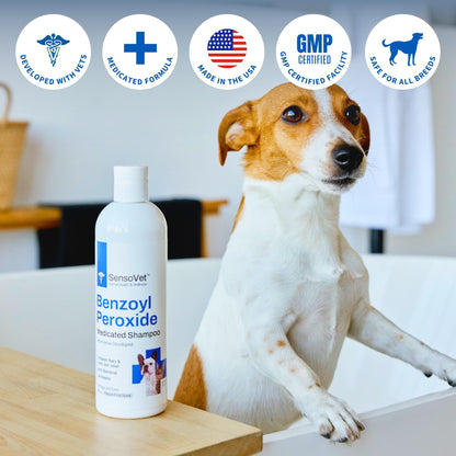 Benzoyl Peroxide Shampoo for Dogs & Cats - 12 oz product detail 5