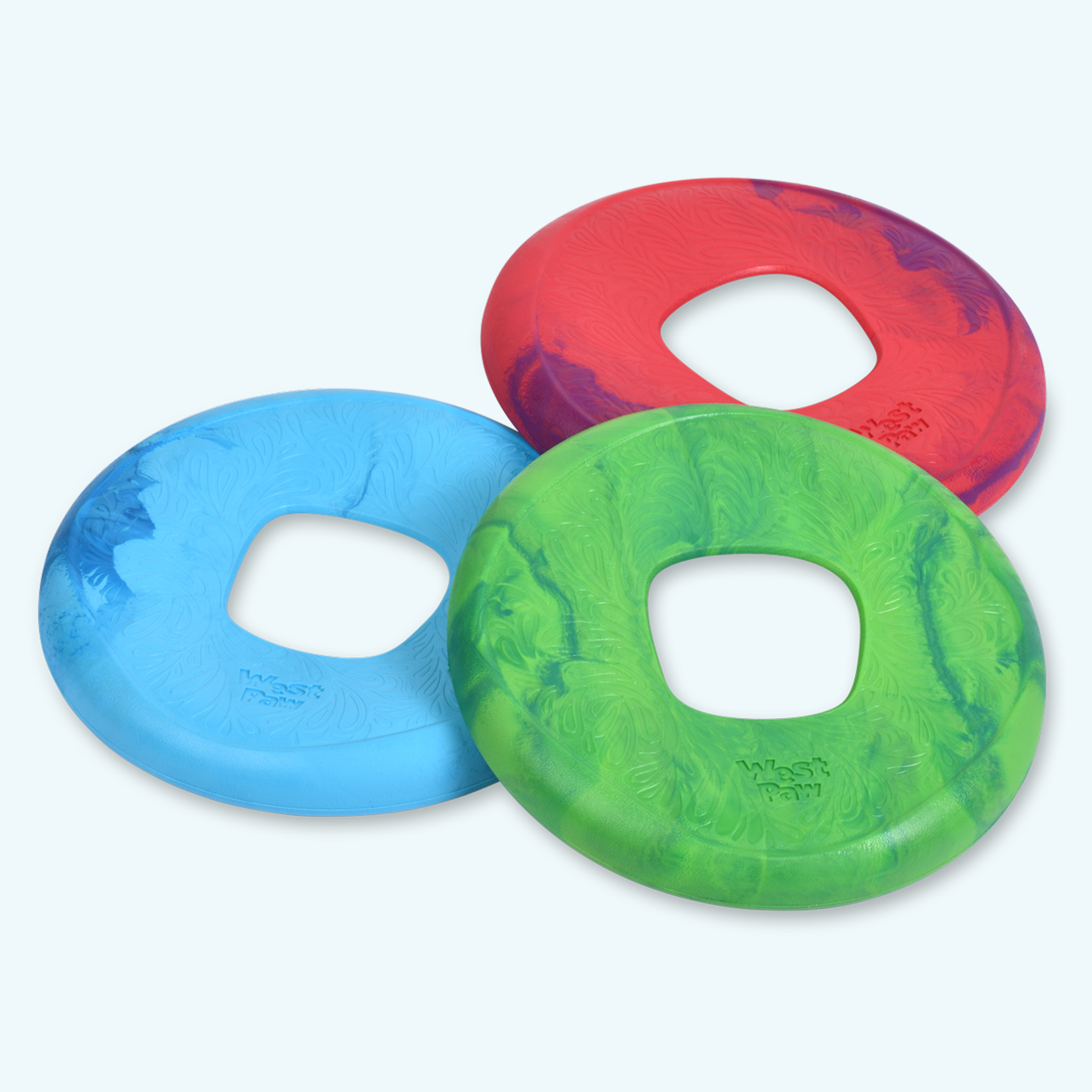 Additional view of the West Paw Sailz dog toy
