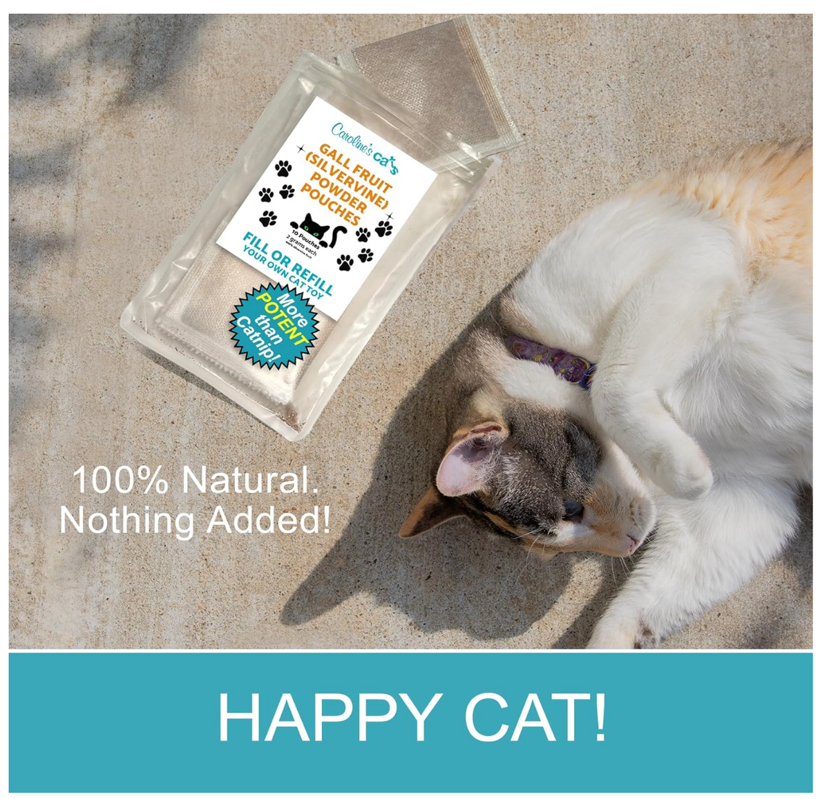 Silvervine Powder Refill Packets for Cat Toys - 10 Pack product detail 6