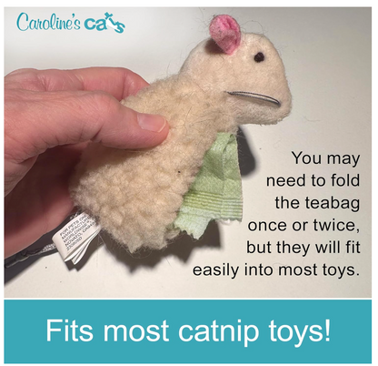 Organic Catnip Refill Packets for Cat Toys - 10 Pack product information graphic 5