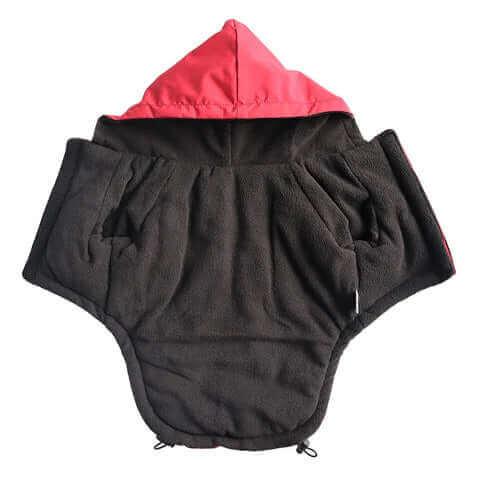 Additional view of HydroHike Coat - Red — view 4