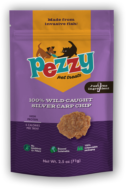 Silver Carp Chips (Single Ingredient)