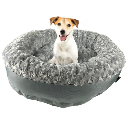 Round Bolstered Furvana™ Dog Bed
