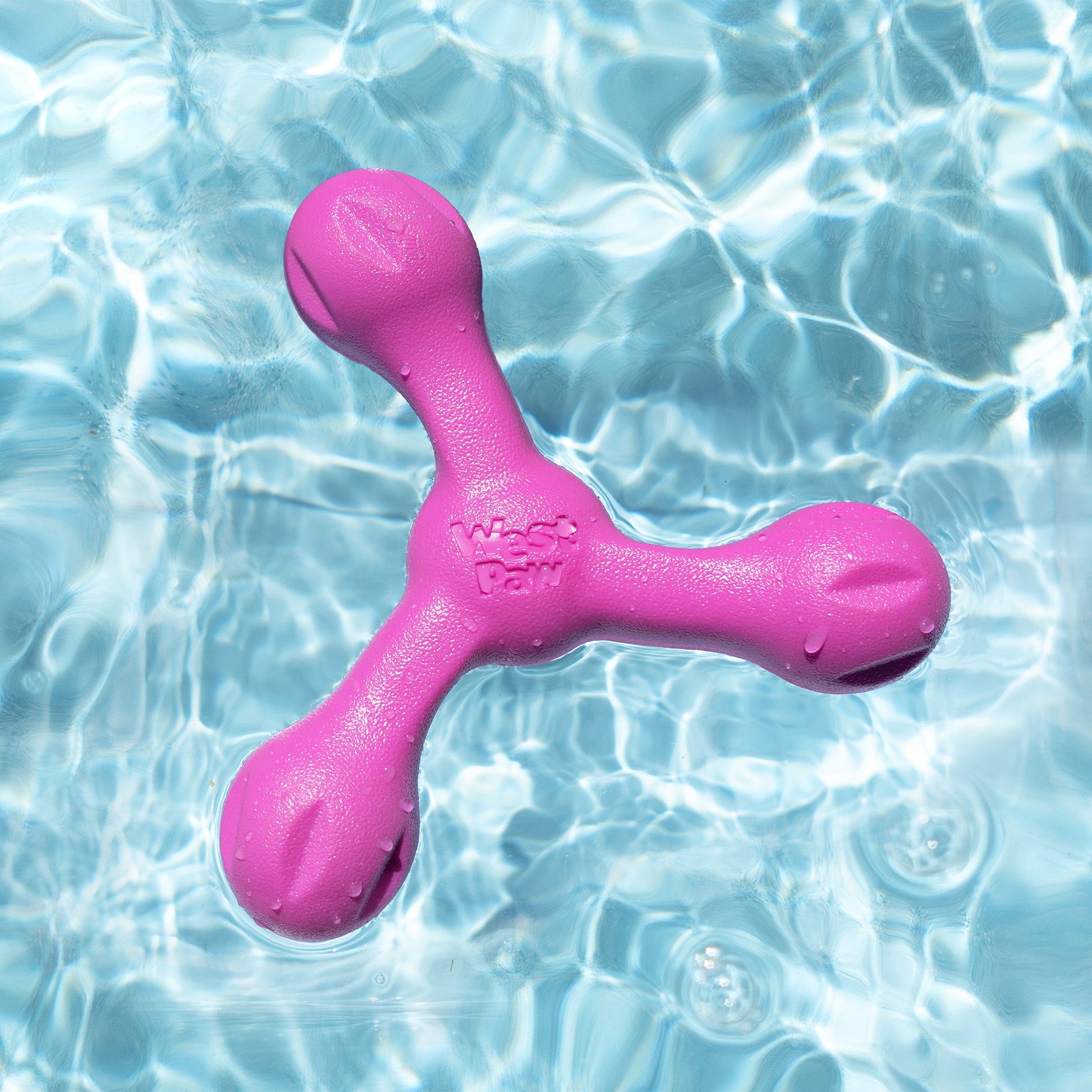 Additional view of the West Paw Skamp dog toy