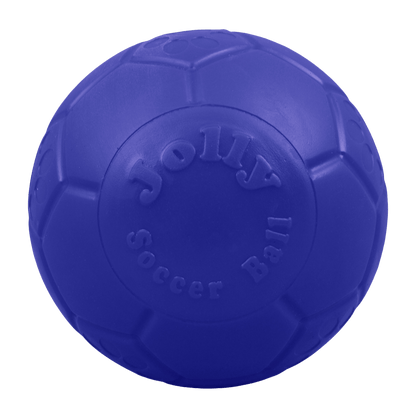Blue Jolly Soccer Ball on a transparent background