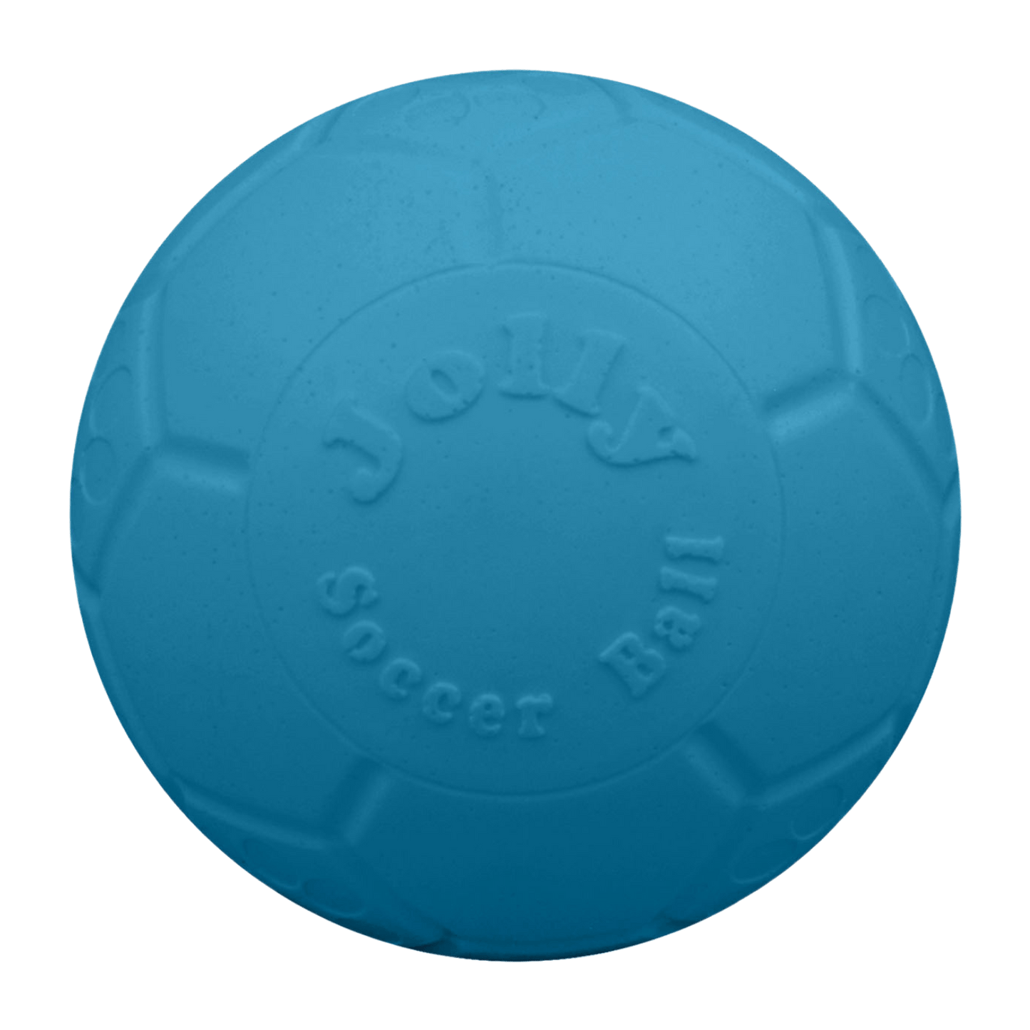 Blue Jolly Soccer Ball on a transparent background