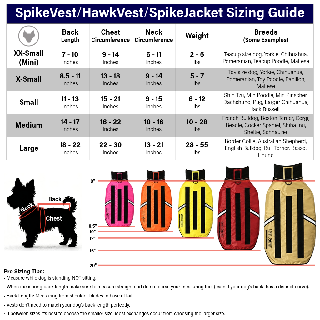 SpikeVest Protective Dog Vest product detail 3