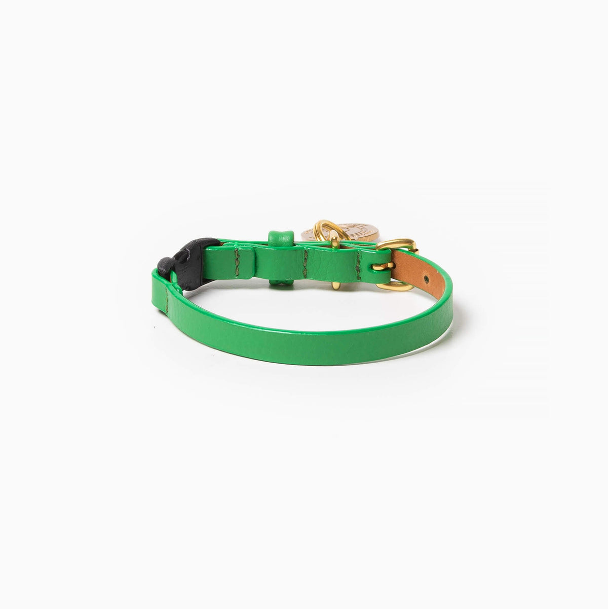 Back view of the Spring breakaway cat collar