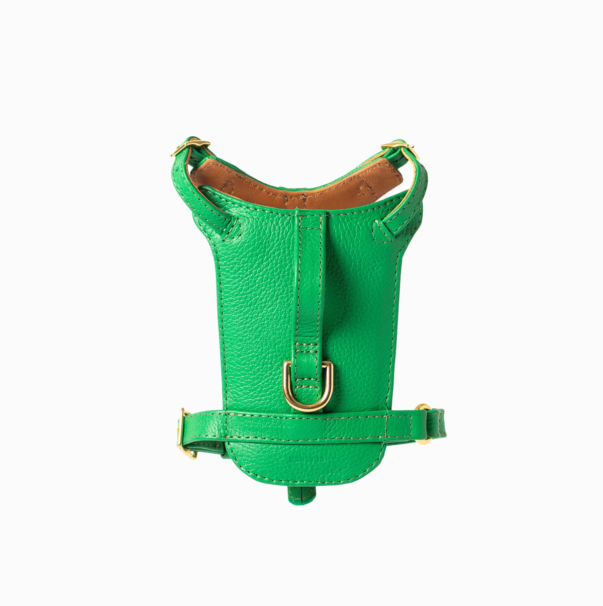 Ramona For You Spring Heritage Harness in emerald-green leather
