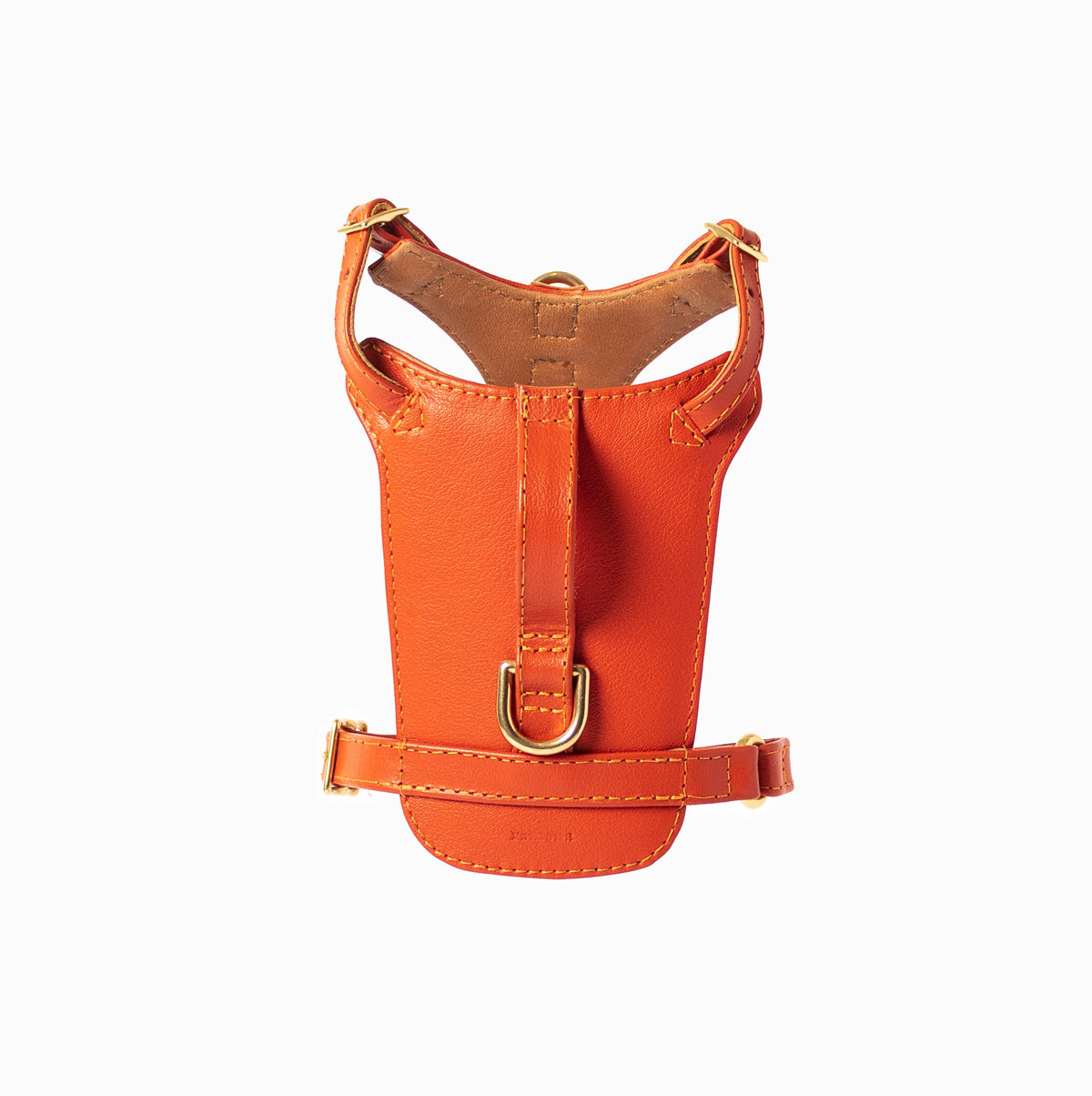 Ramona For You Sunset Heritage Harness in golden-orange leather