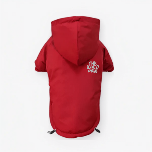 Primary product view of HydroHike Coat - Red by The Wild Paw