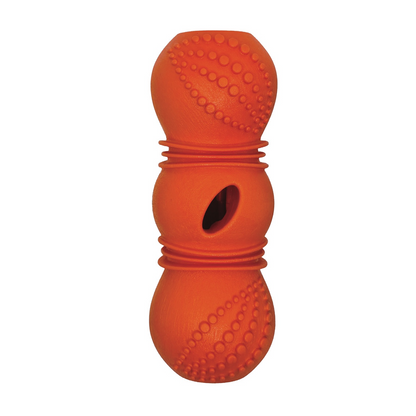 West Paw Flossr dog chew toy in tangerine