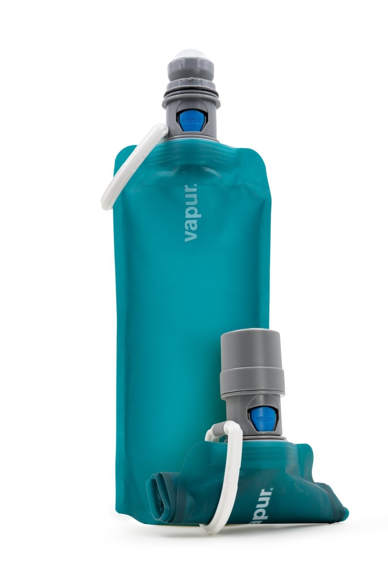 Teal Vapur EZ Lick portable dog water bottle