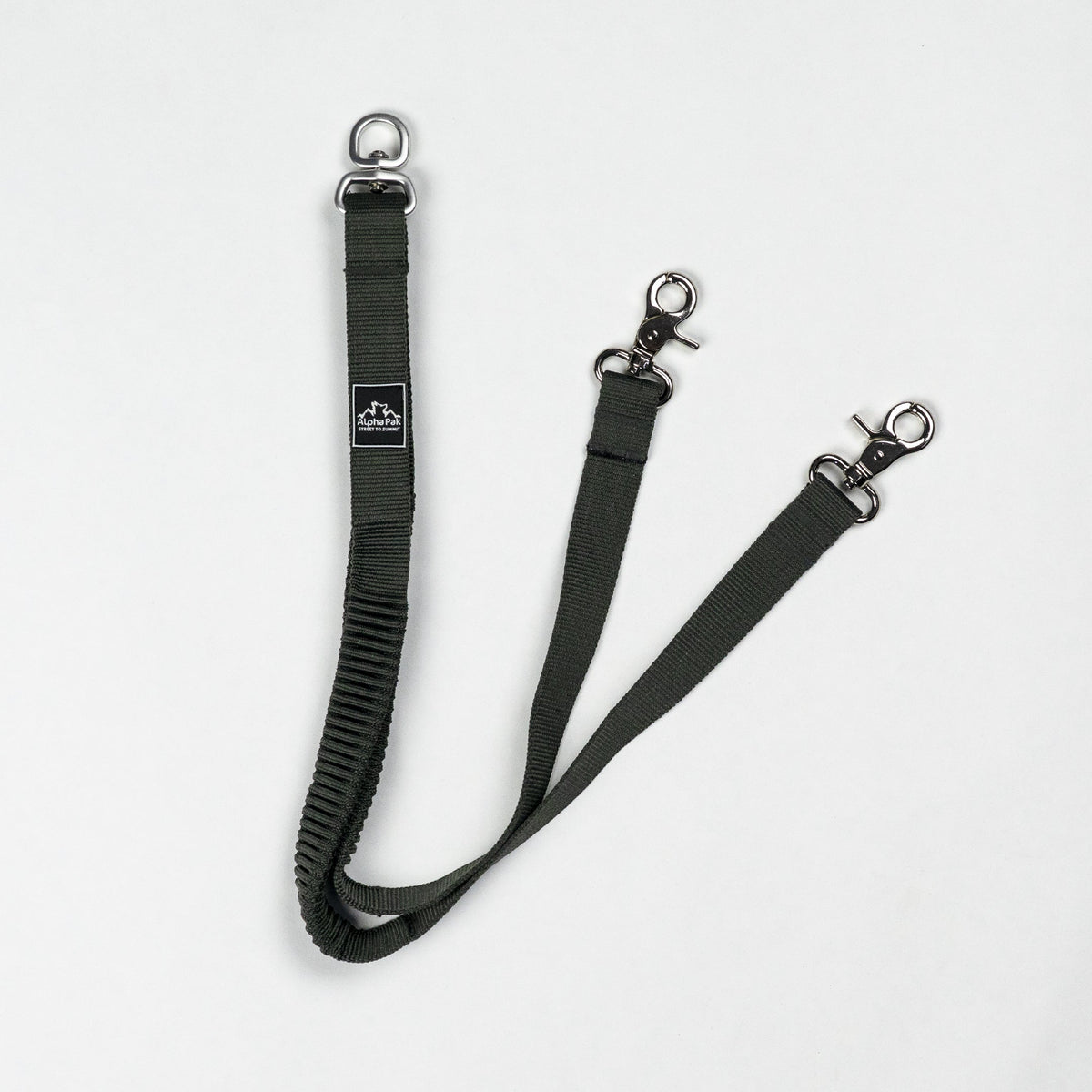 Teton acoplador elástico de correa para perros – Dark Gray