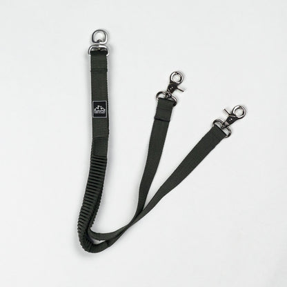 Teton acoplador elástico de correa para perros – Dark Gray