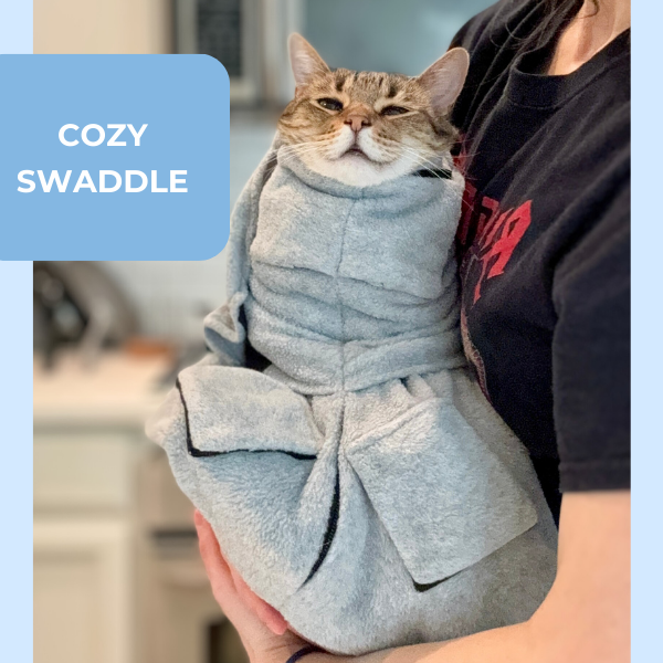Pro Cat Wrap veterinary access feature graphic