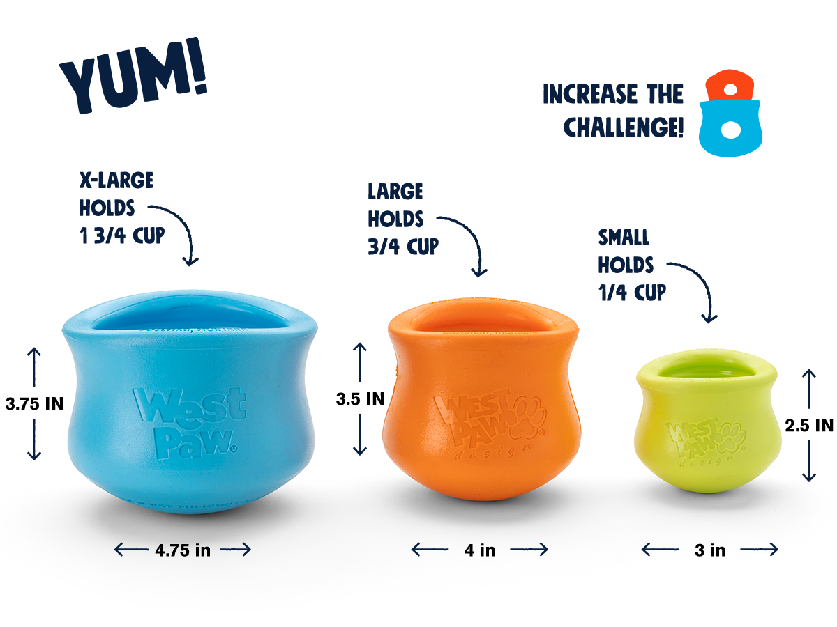 West Paw Toppl product information