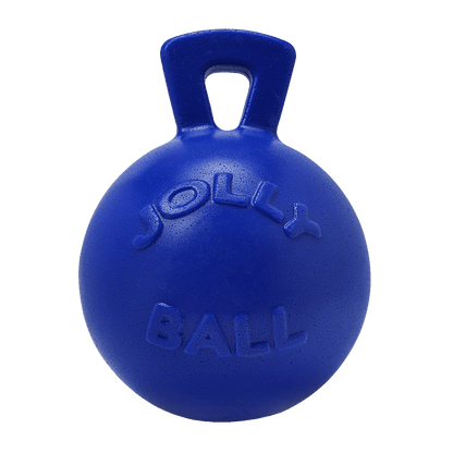 Blue Jolly Ball with handle on a transparent background