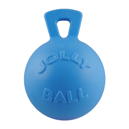 Blue Jolly Ball with handle on a transparent background