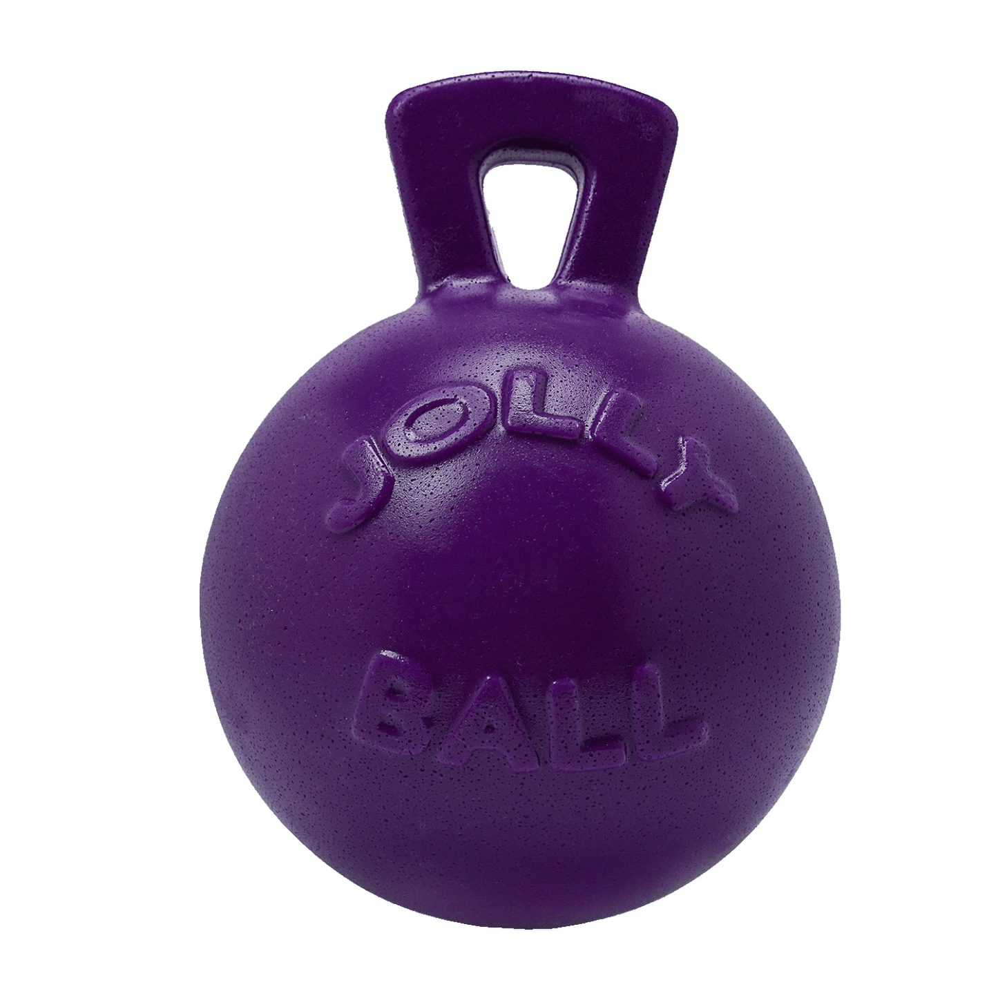 Purple Jolly Ball with handle on a transparent background