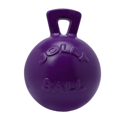 Purple Jolly Ball with handle on a transparent background