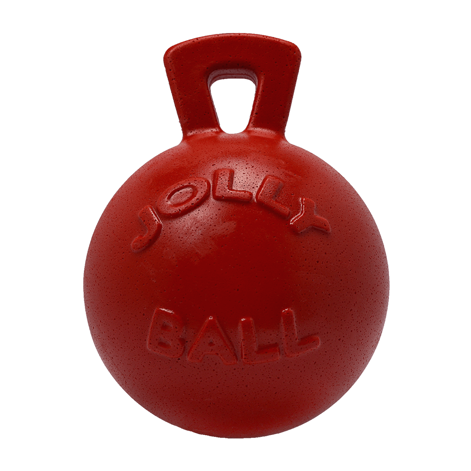 Red Jolly Ball with handle on a transparent background