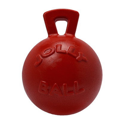 Red Jolly Ball with handle on a transparent background