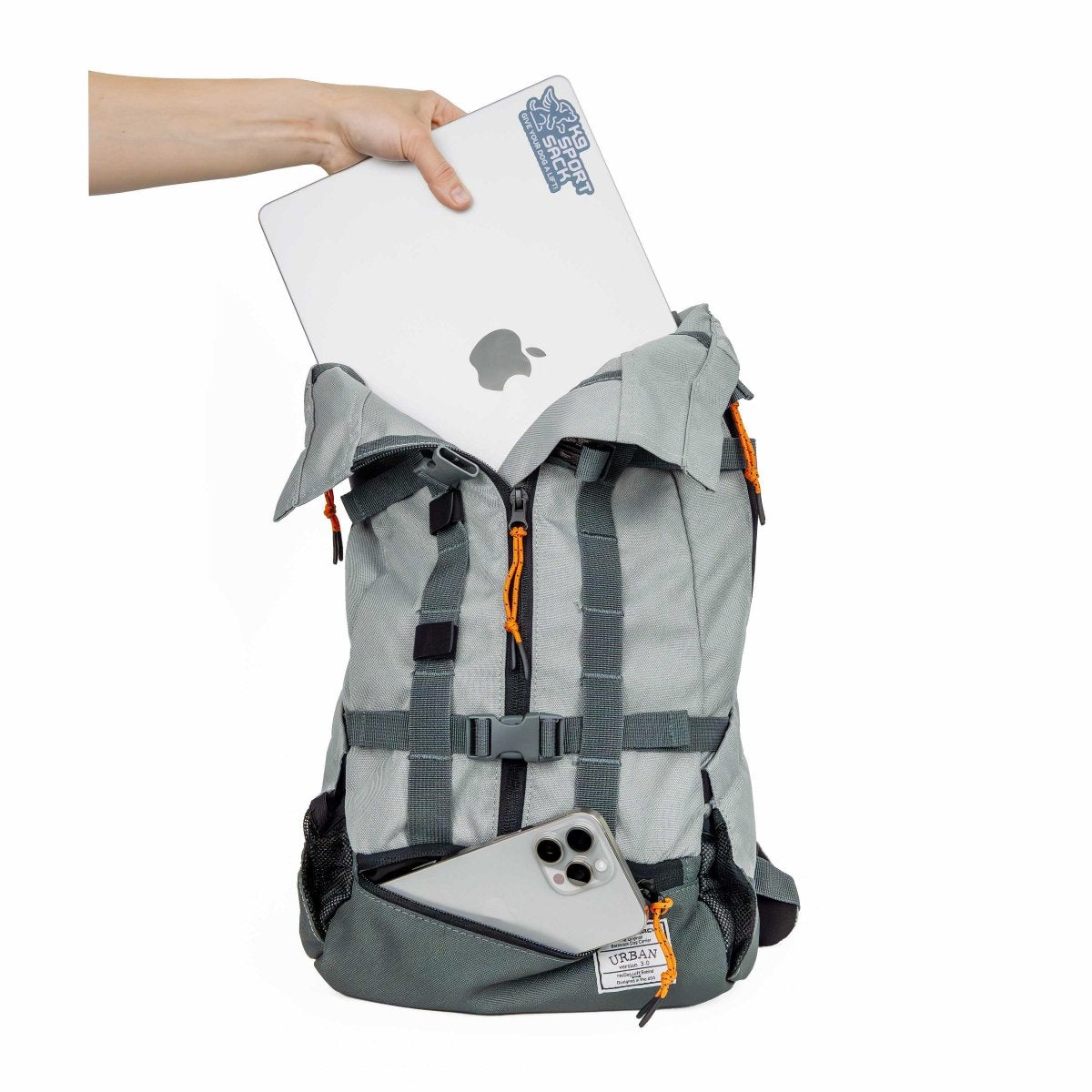 Additional view of the Concrete K9 Sport Sack Urban 3 dog carrier backpack