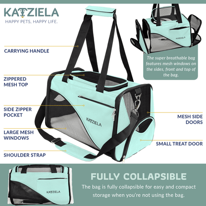 Safari Sleeper Pet Carrier construction detail