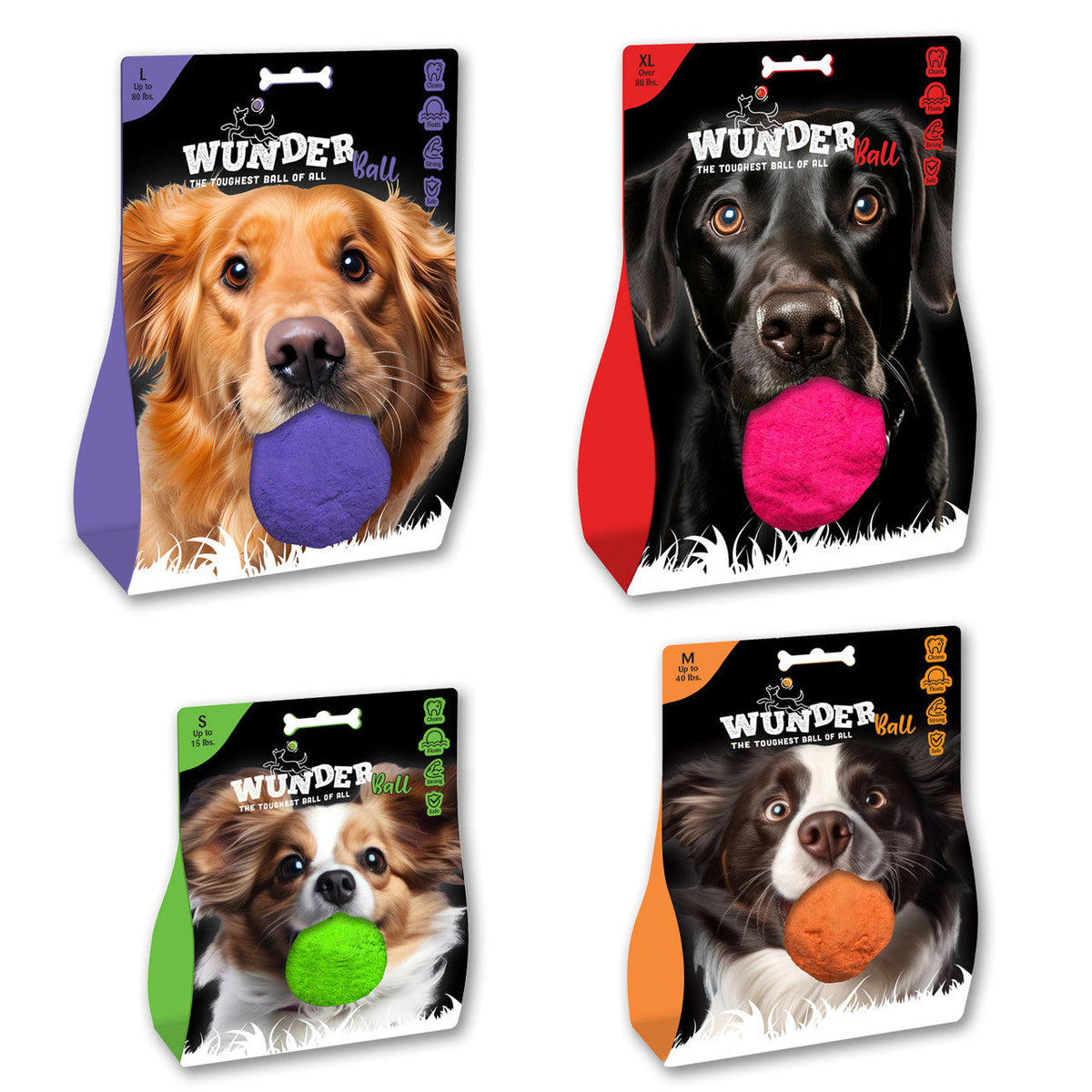 WUNDERball - Natural Rubber Fetch Toy