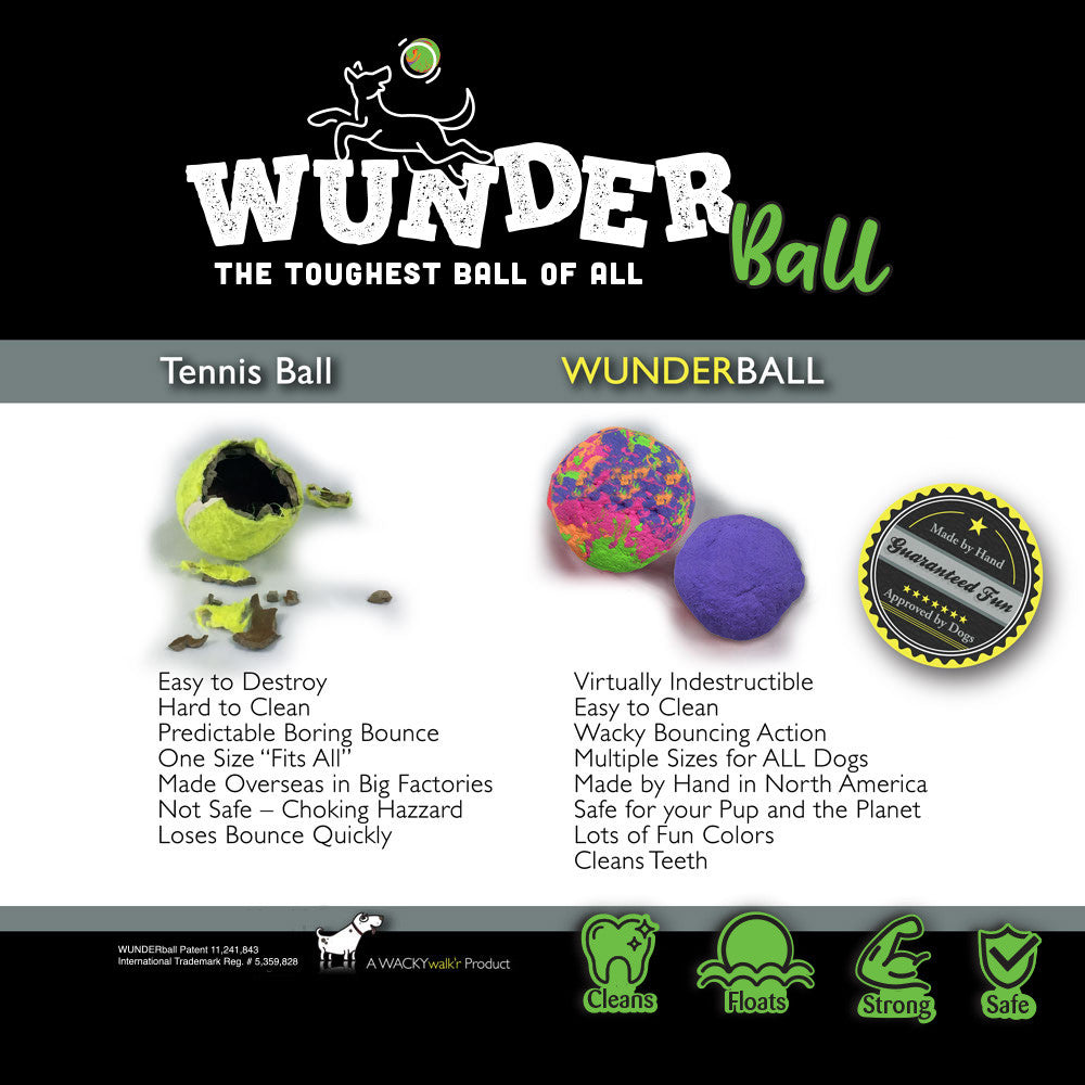 WUNDERball - Natural Rubber Fetch Toy