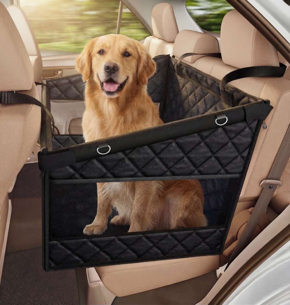 Katziela Double-Seat Dog Car Seat Cover