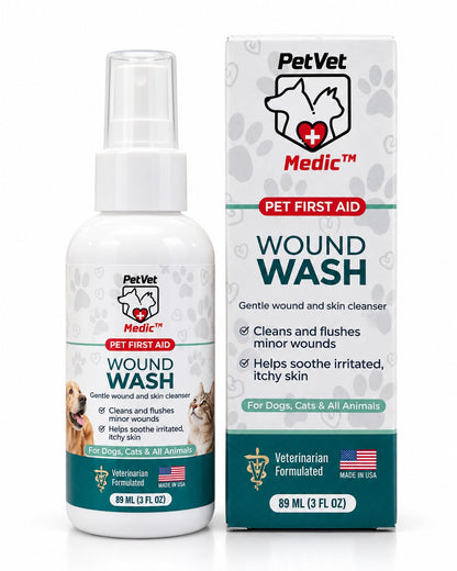 Imagen del producto PetVet Medic® Lavado de heridas para perros y gatos - 3 oz