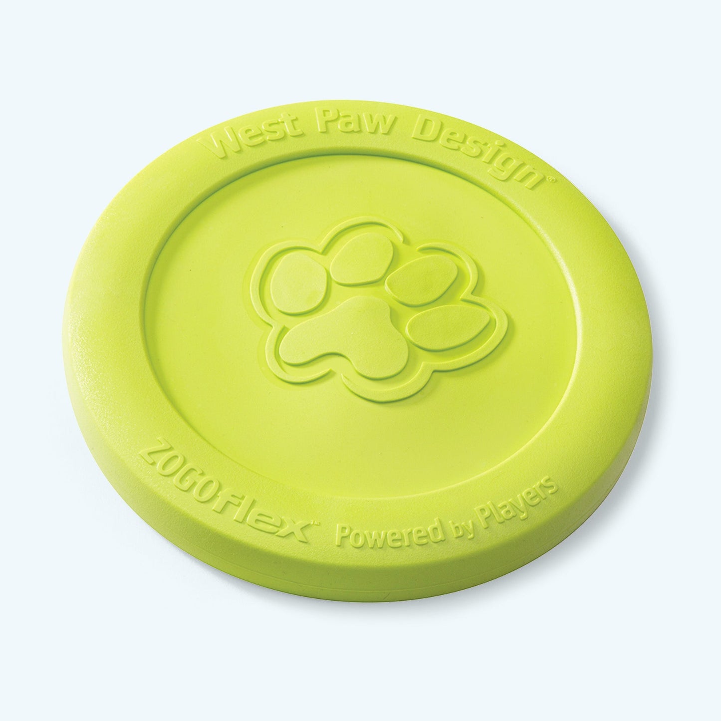 Additional view of the West Paw Zisc flying disc