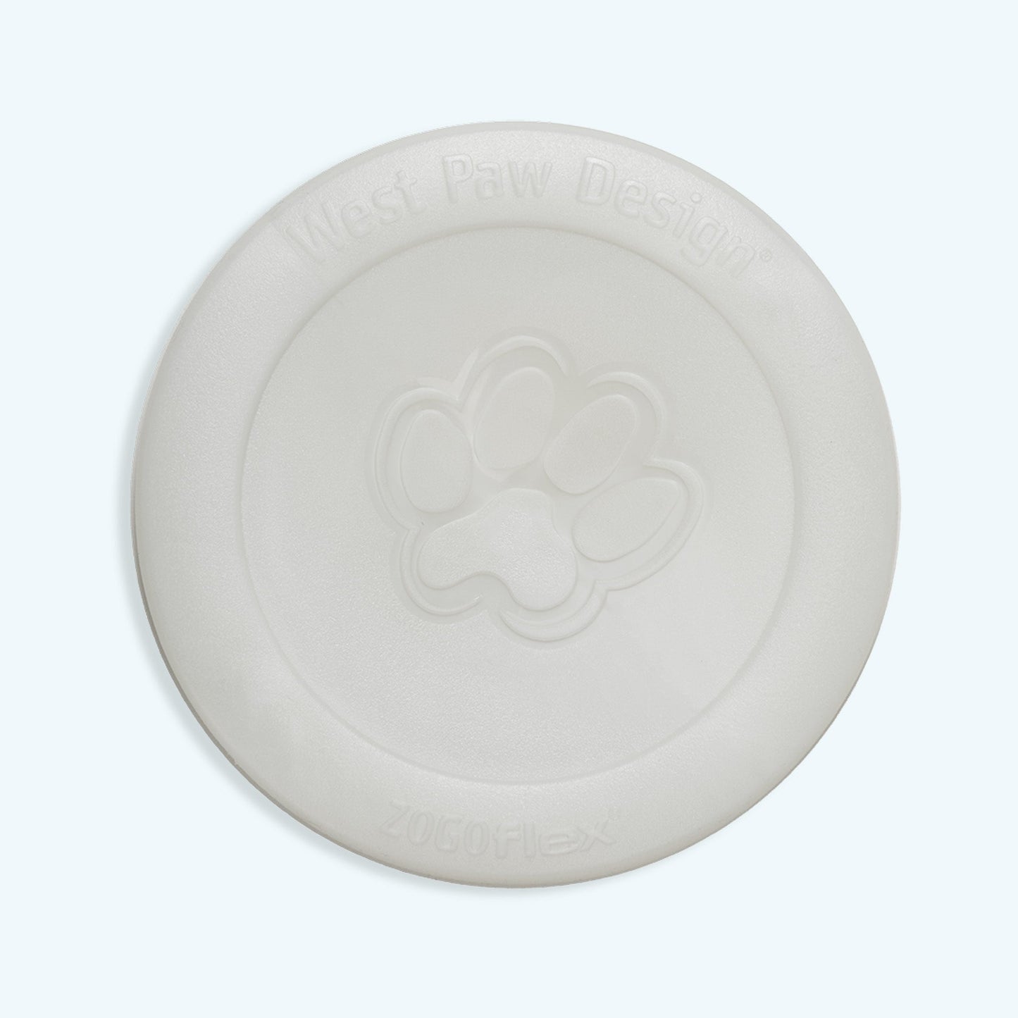 Additional view of the West Paw Zisc flying disc
