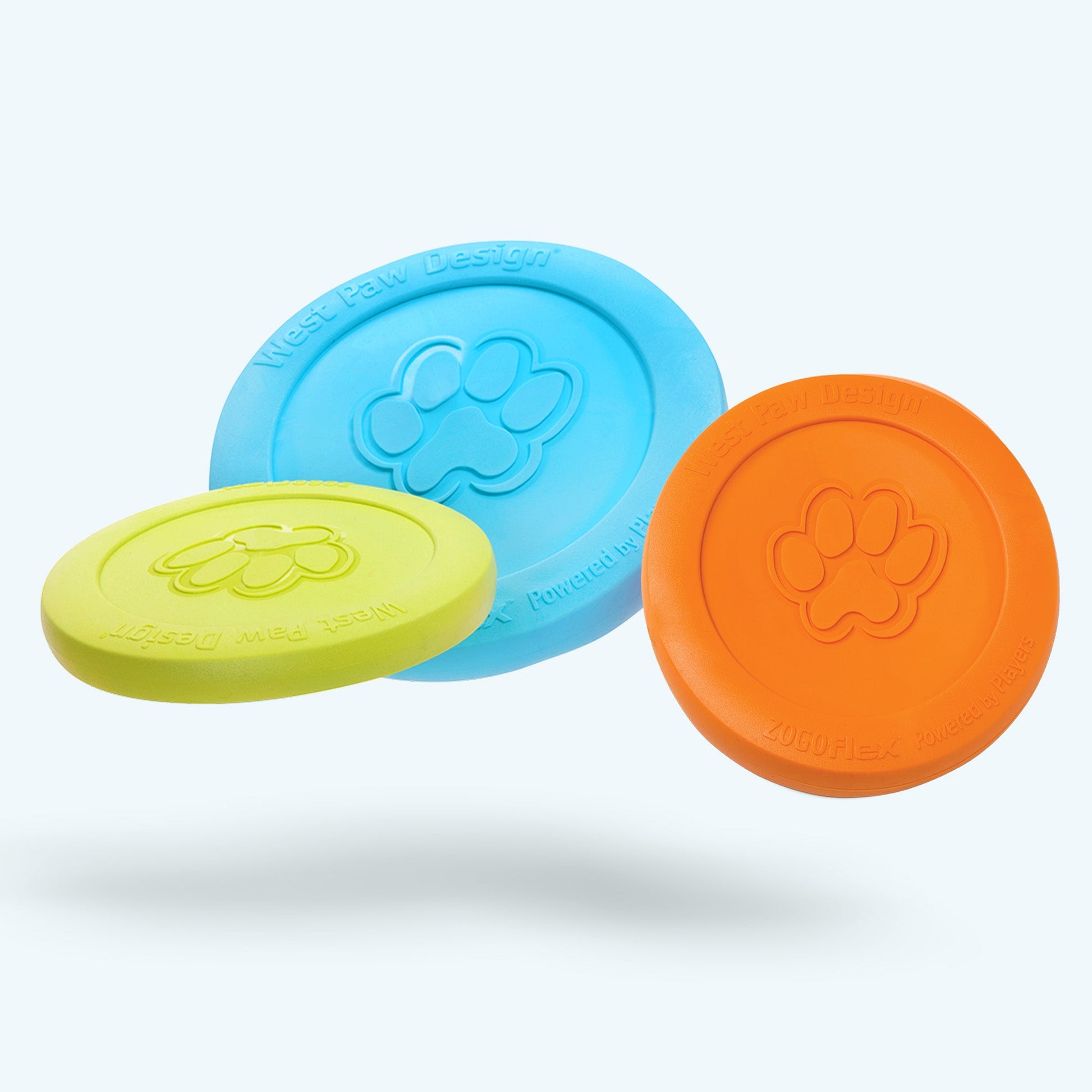 Additional view of the West Paw Zisc flying disc