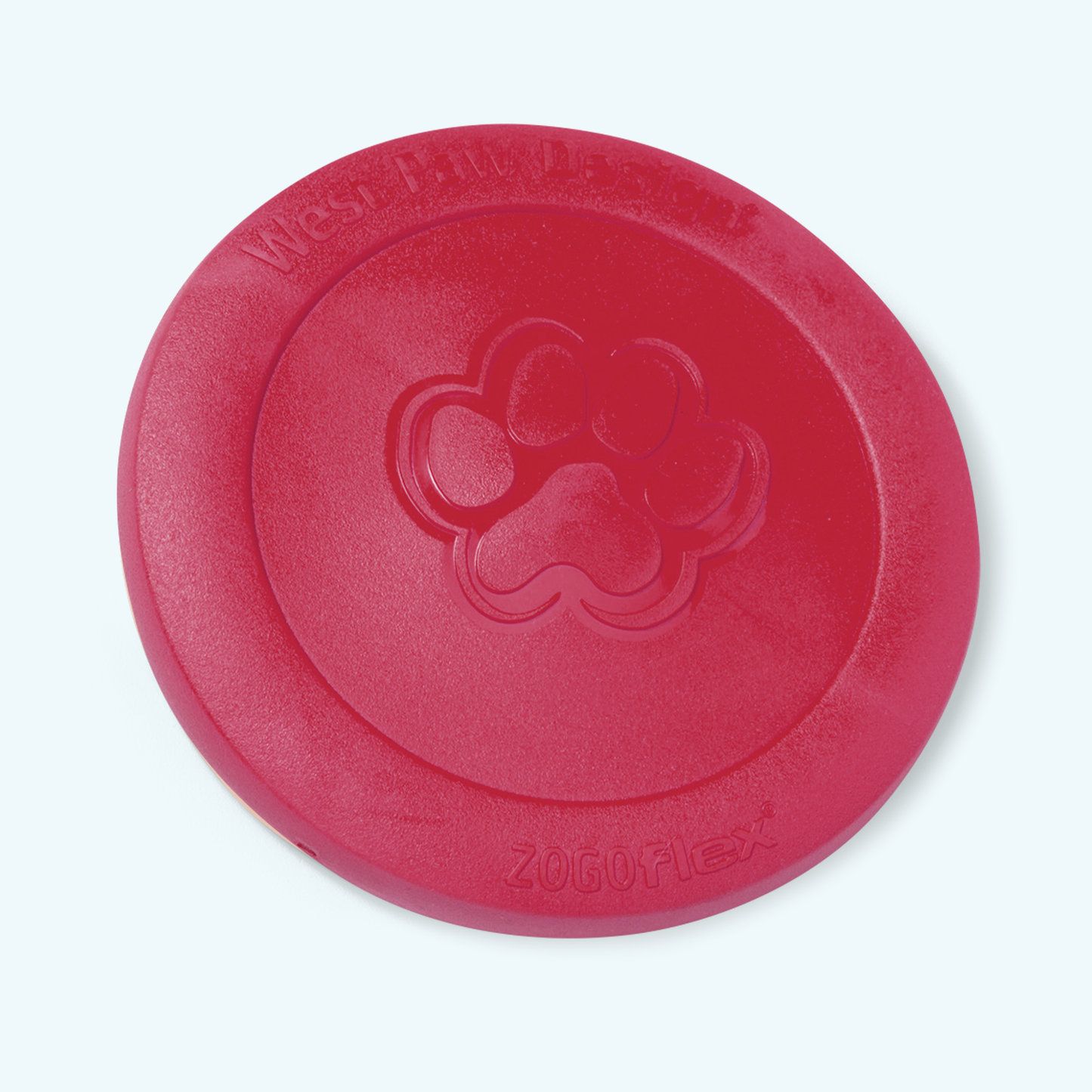Ruby West Paw Zisc flying disc