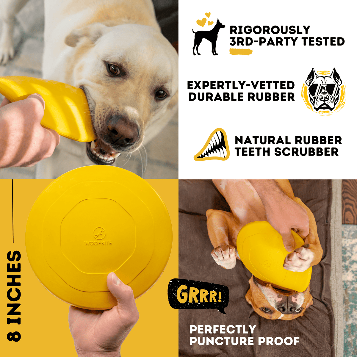 Monster K9 Launch Disc dog toy product detail