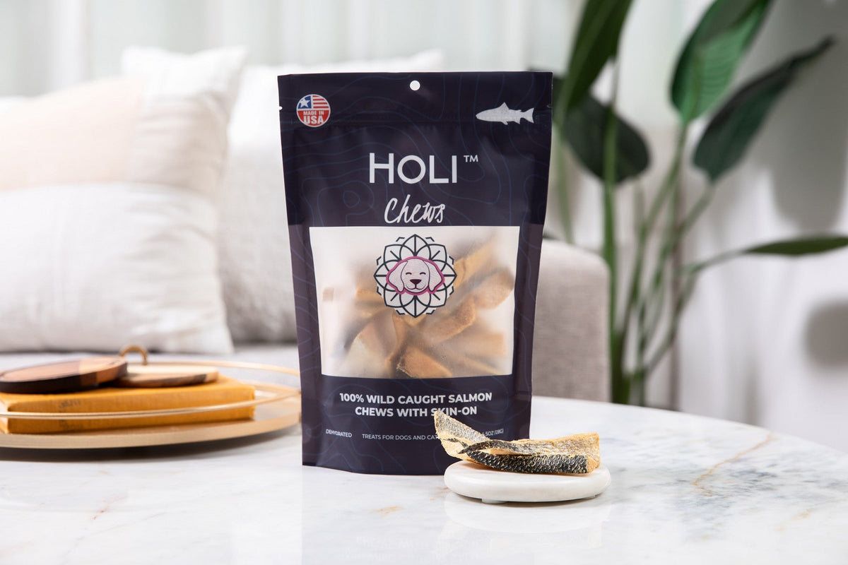 Additional view of Salmon Skin Dental Chews for Dogs and Cats — view 3
