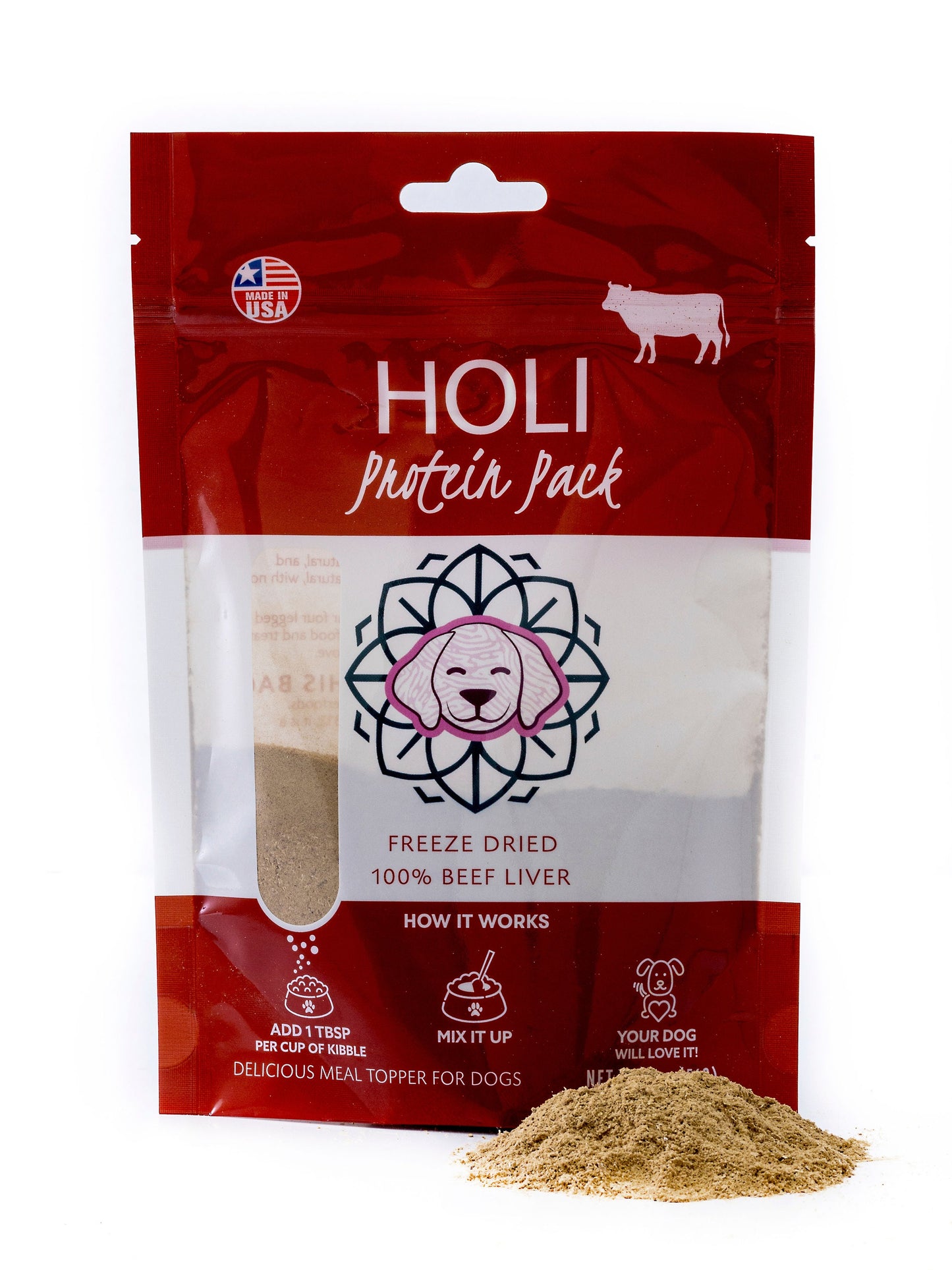Beef Liver Dog Food Topper