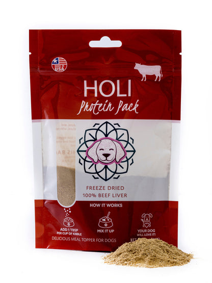 Beef Liver Dog Food Topper