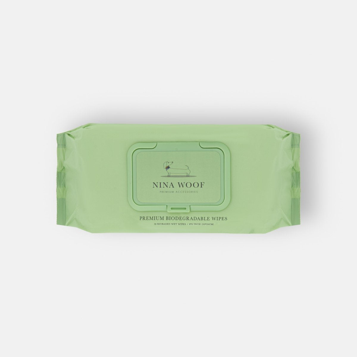 Toallitas biodegradables de origen vegetal para mascotas