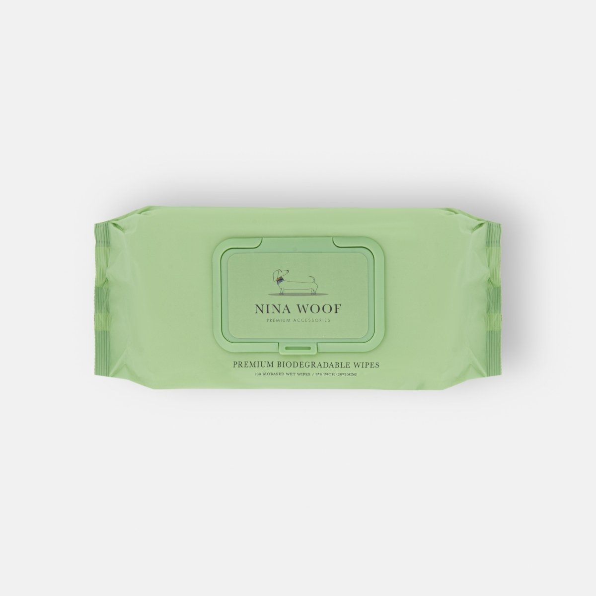 Nina Woof biodegradable plant-based pet wipes
