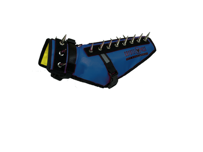 CoyoteVest Protective Dog Vest blue color view