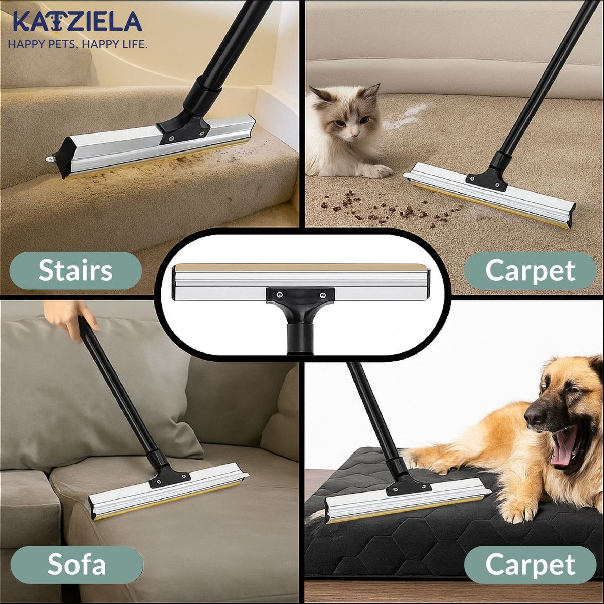 Additional view of DuoSweep Pet Hair Remover Broom — view 4