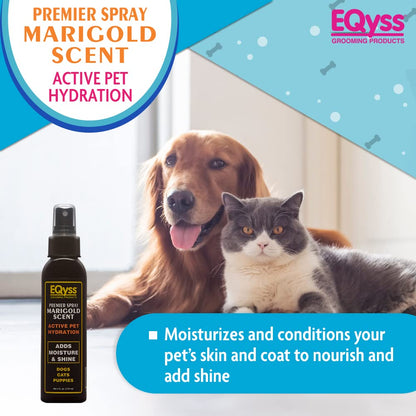 EQyss Premier Spray Marigold Scent - 4 oz packaging detail