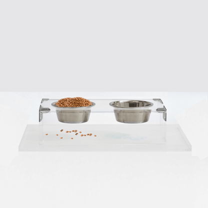 Clear Overflow Feeder Tray