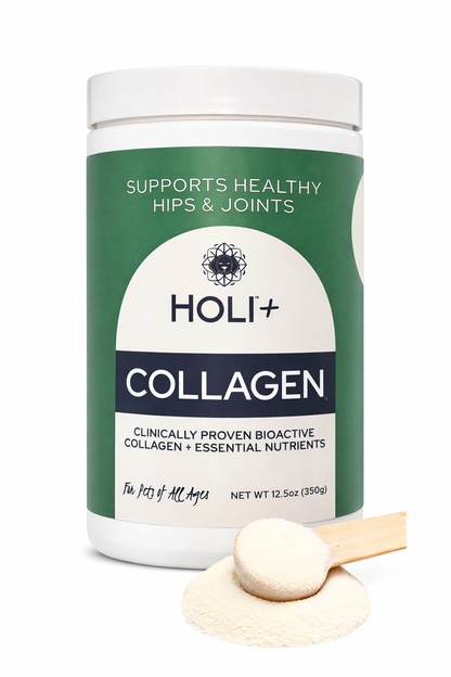 HOLI+ Collagen container with powder scoop
