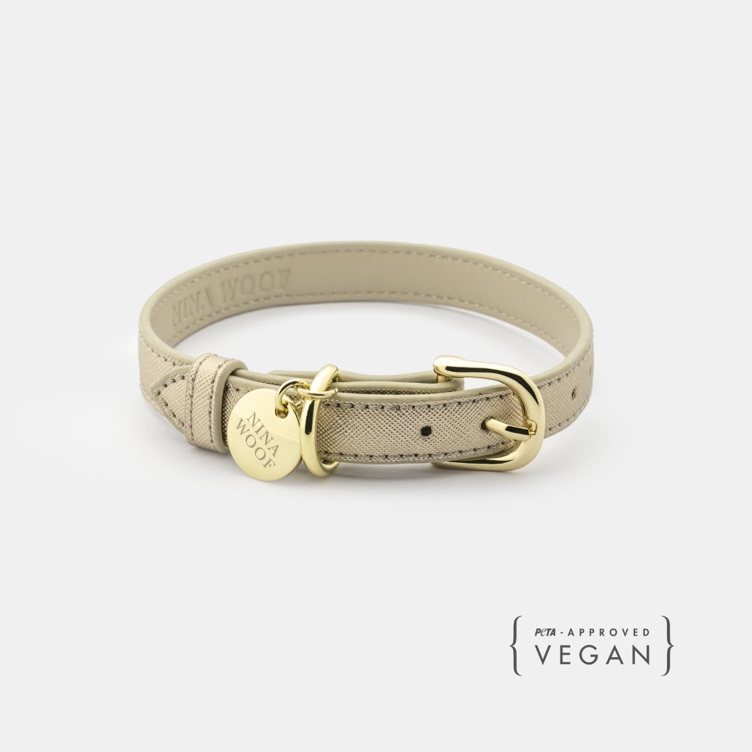 Vegan Leather Collar